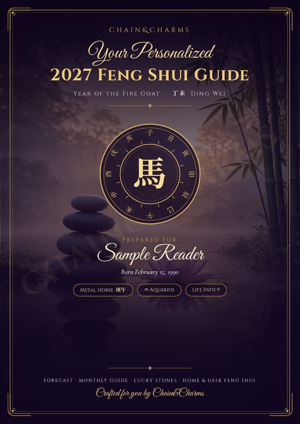 Sample guide cover, personalized for a sample reader